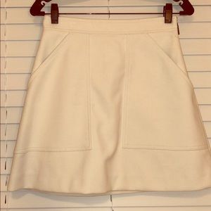 MSGM White Skirt